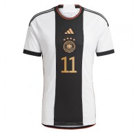 Billiga Tyskland Mario Gotze #11 Hemma fotbollskläder VM 2022 Kortärmad